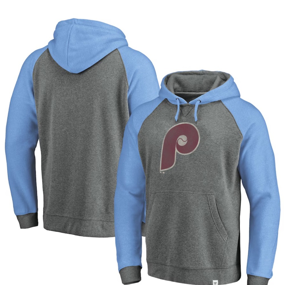 Men's Fanatics Gray Philadelphia Phillies Cooperstown Collection